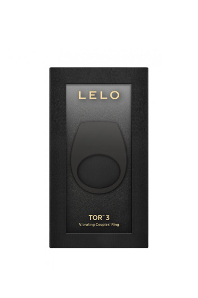 Lelo Tor 3 noir, cockring...