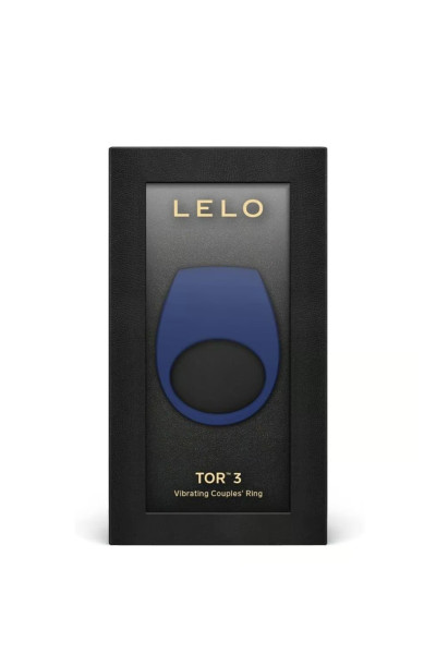 Lelo Tor 3 bleu, cockring...