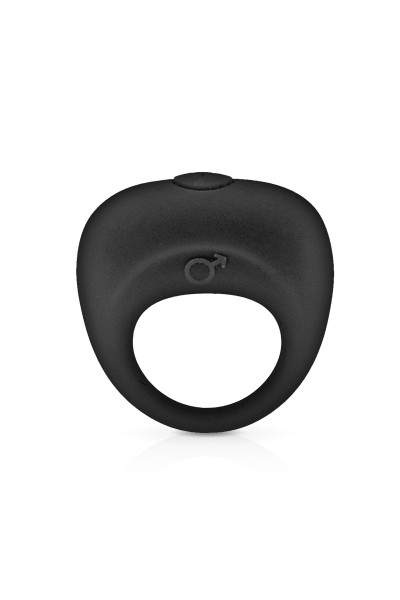 Glamy vibrating cockring black