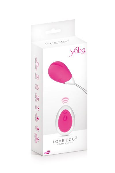 Love Egg 2 rose, œuf...