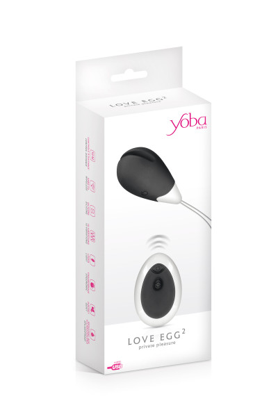 Love Egg 2 noir, œuf...