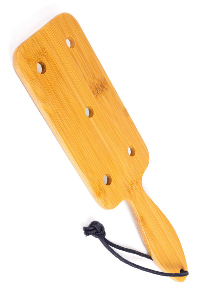 Paddle BDSM large en bambou