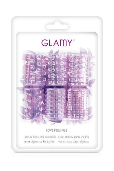 Glamy, lot de 6 gaines à...