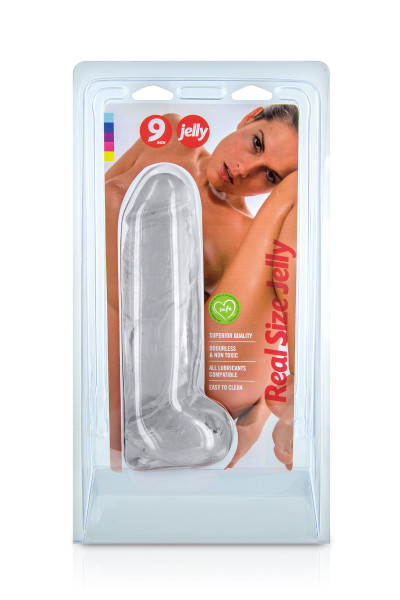 Real Size Jelly 9", gode...