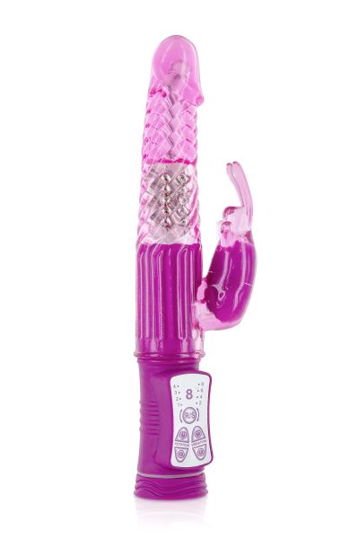 GLAMY VIBRO RABBIT LINE ROSE